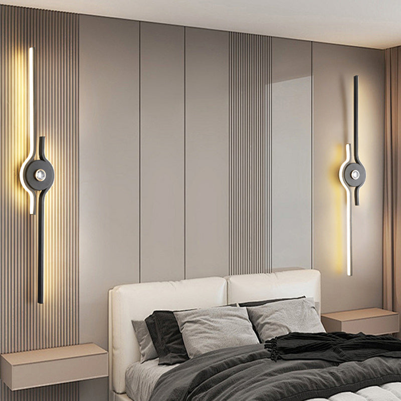 Aluminum Iron Long Strip Wall Lamp