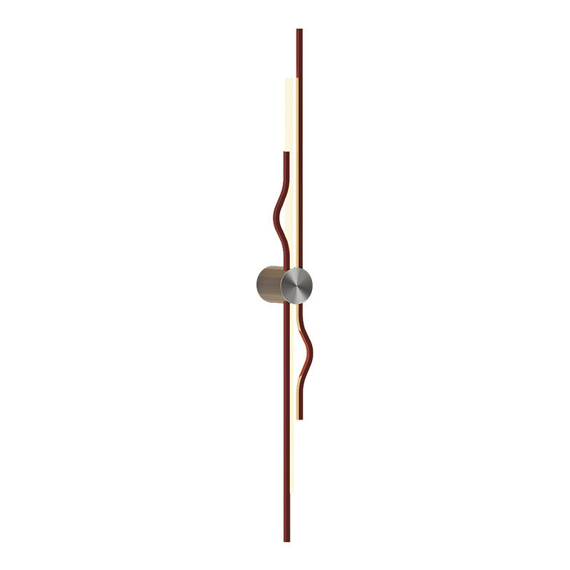Corrugated Acrylic Iron Living Wall Lamp