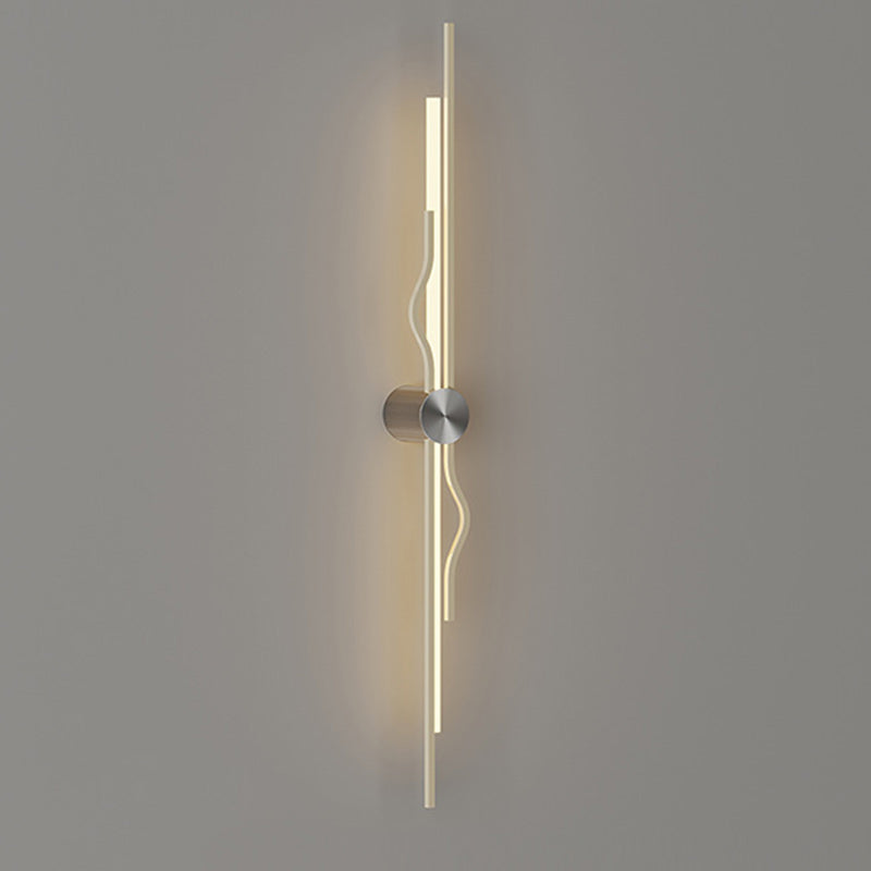Corrugated Acrylic Iron Living Wall Lamp