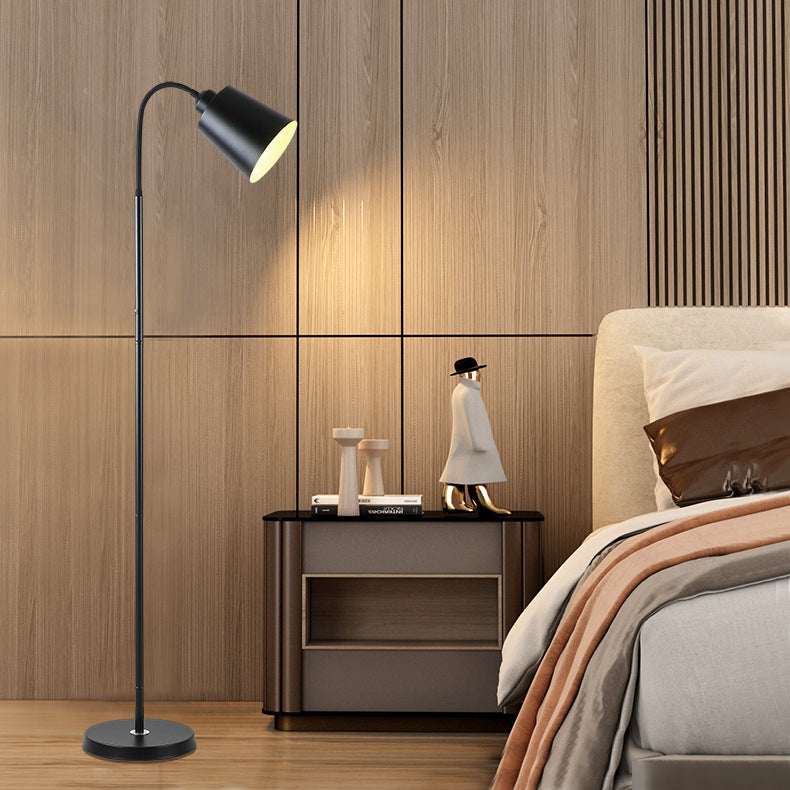 Contemporary Nordic Cylinder Iron Floor Lamp