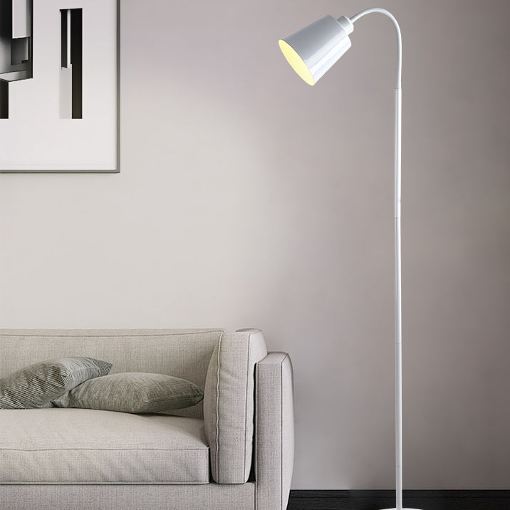 Contemporary Nordic Cylinder Iron Floor Lamp