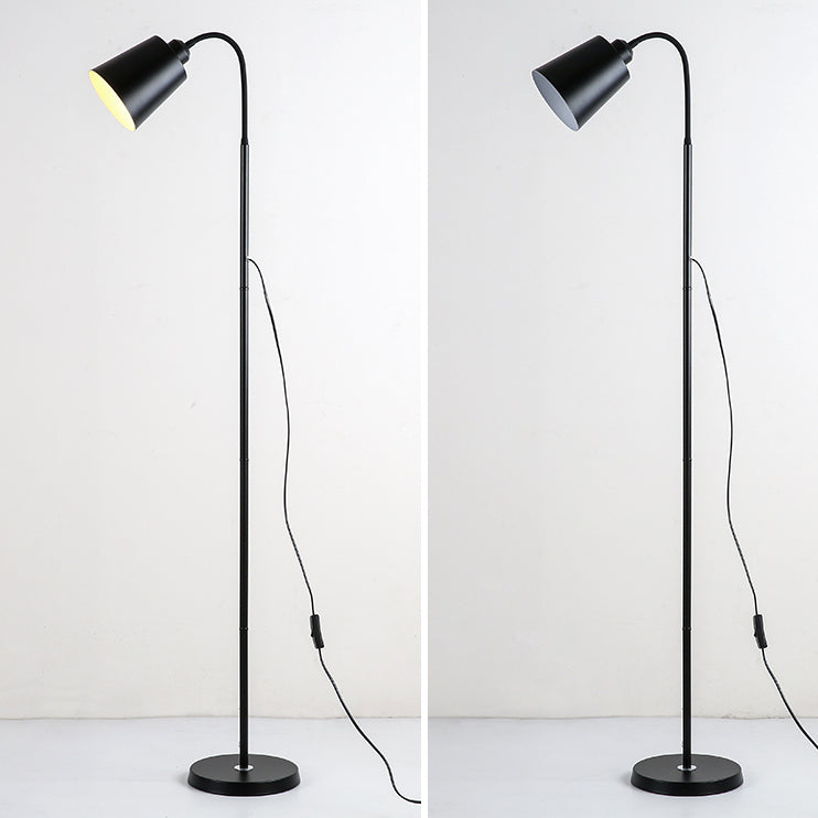 Contemporary Nordic Cylinder Iron Floor Lamp