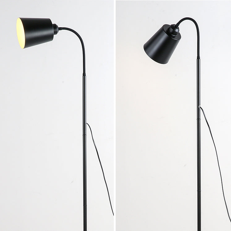 Contemporary Nordic Cylinder Iron Floor Lamp