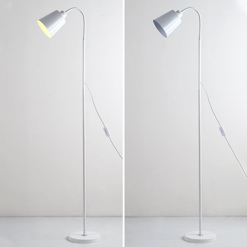 Contemporary Nordic Cylinder Iron Floor Lamp
