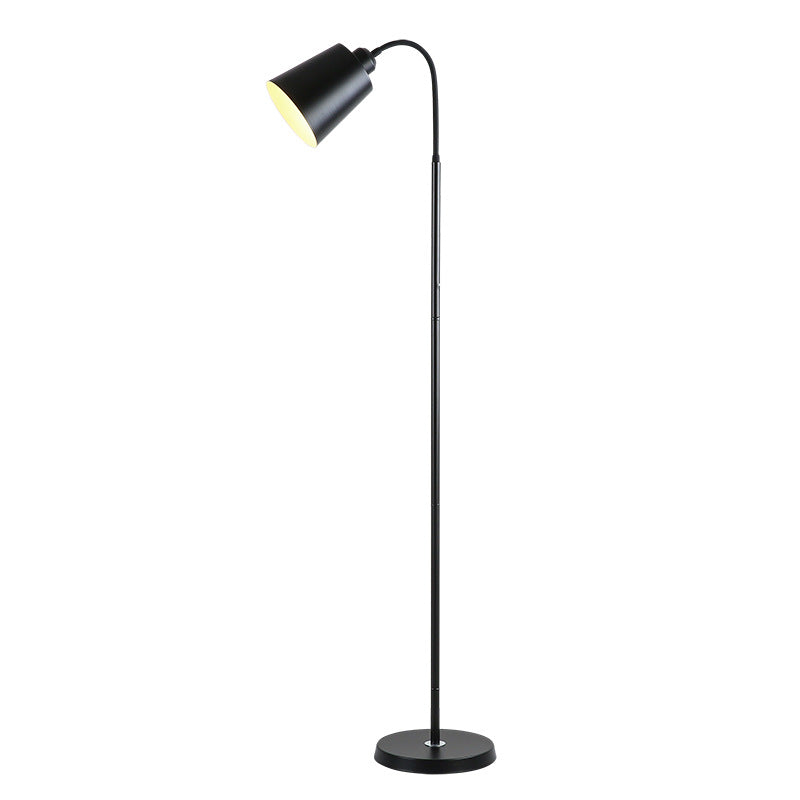 Contemporary Nordic Cylinder Iron Floor Lamp