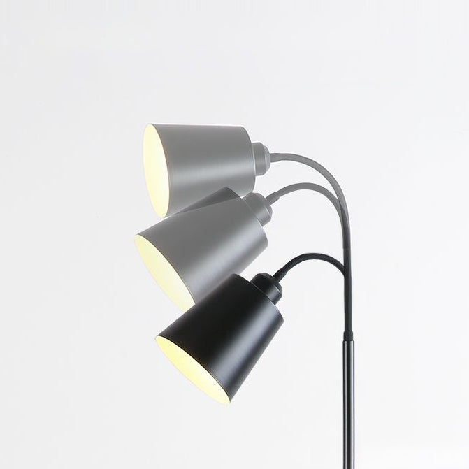 Contemporary Nordic Cylinder Iron Floor Lamp