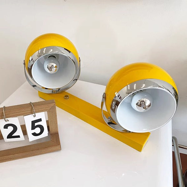 Iron Spherical Living Room 2-Light Wall Lamp