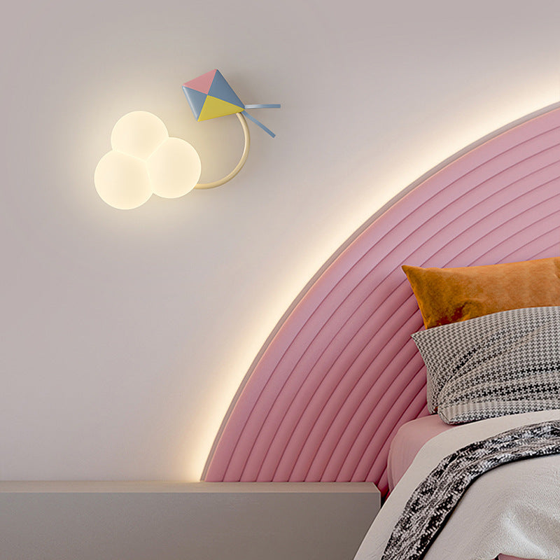 Rainbow Hot Air Balloon Wall Lamp