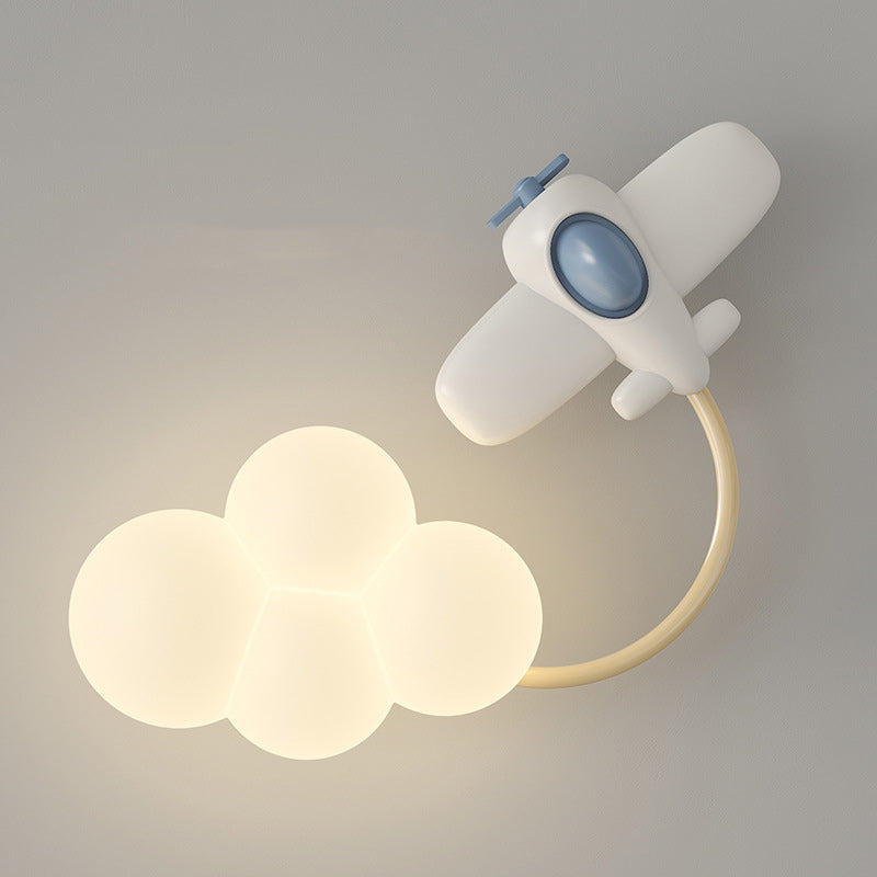 Rainbow Hot Air Balloon Wall Lamp