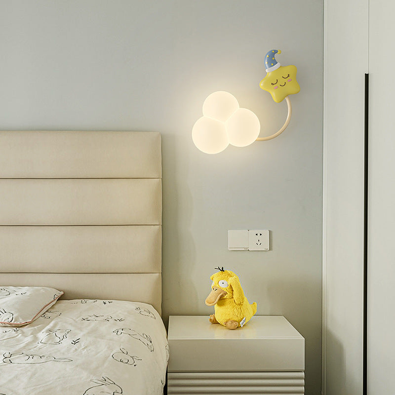 Rainbow Hot Air Balloon Wall Lamp