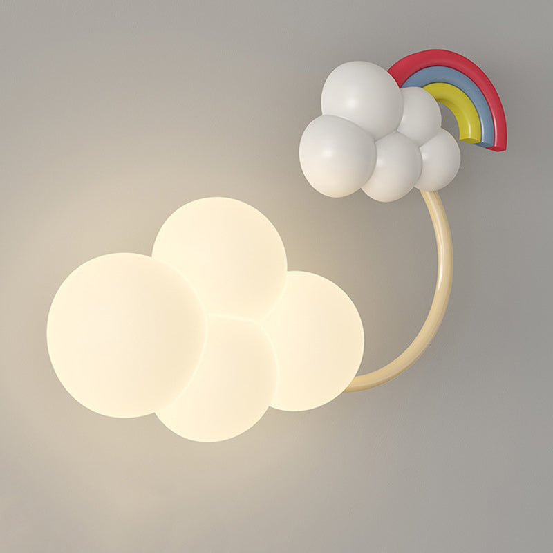 Rainbow Hot Air Balloon Wall Lamp