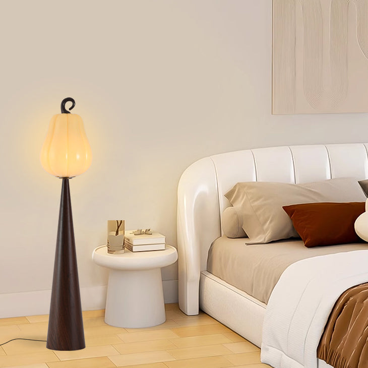 Fruit Apple Pear Glass Floor Lamp