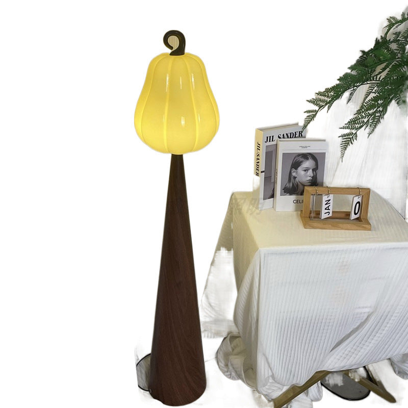 Fruit Apple Pear Glass Floor Lamp