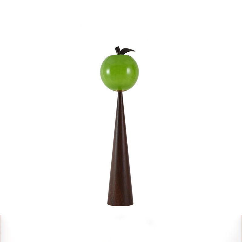 Fruit Apple Pear Glass Floor Lamp