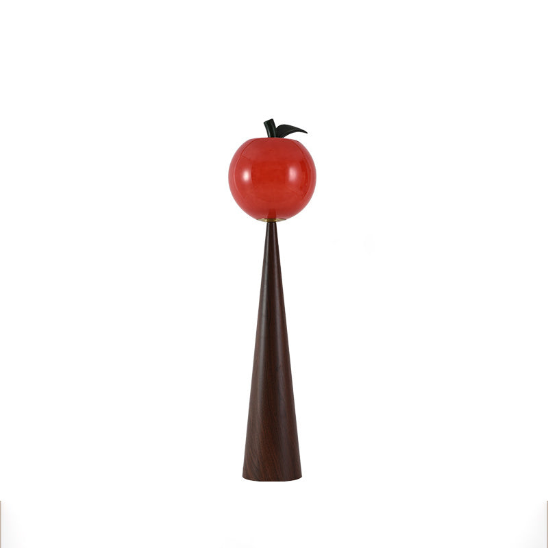 Fruit Apple Pear Glass Floor Lamp