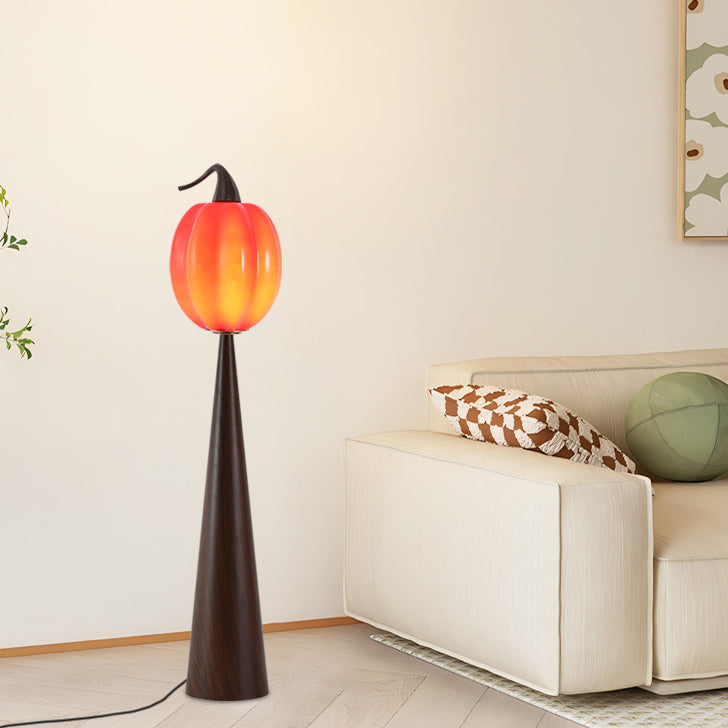 Fruit Apple Pear Glass Floor Lamp