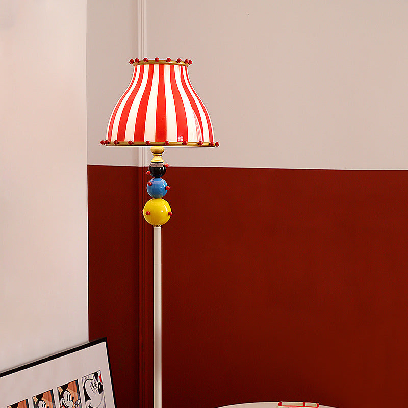 Contemporary Creative Circus Red Floor Lamp