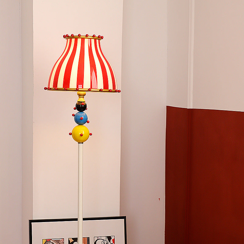 Contemporary Creative Circus Red Floor Lamp