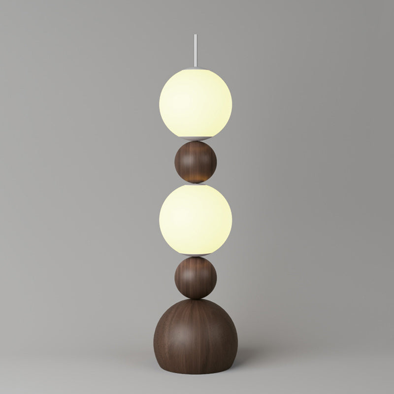 Contemporary Scandinavian Iron Spherical Floor Lamp