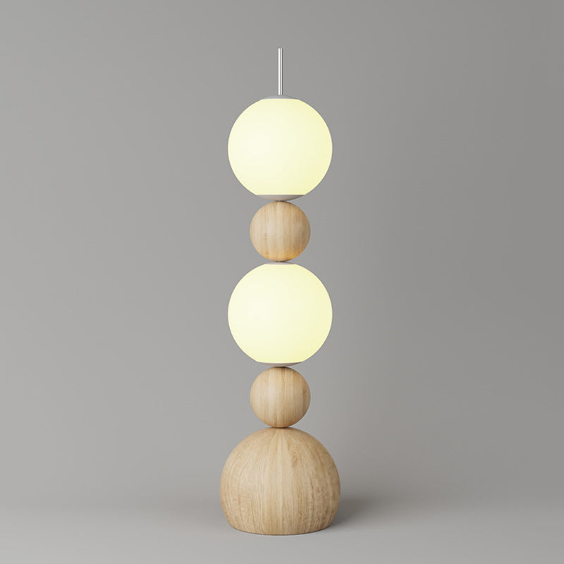 Contemporary Scandinavian Iron Spherical Floor Lamp