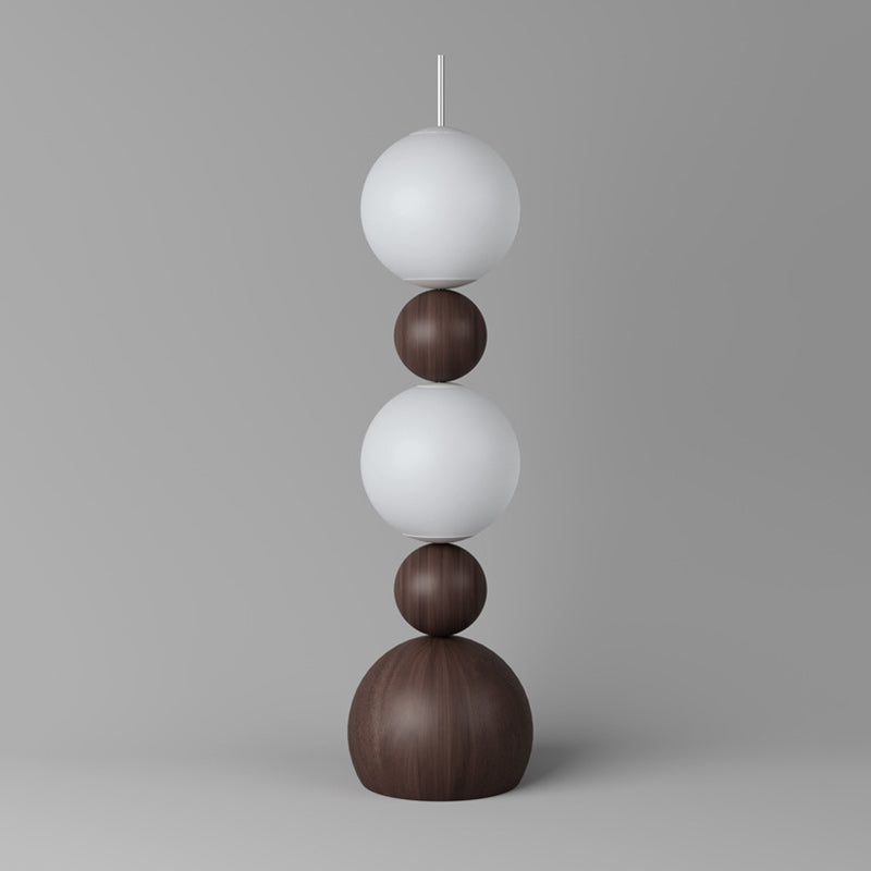 Contemporary Scandinavian Iron Spherical Floor Lamp