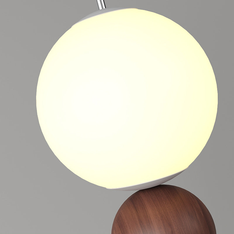 Contemporary Scandinavian Iron Spherical Floor Lamp