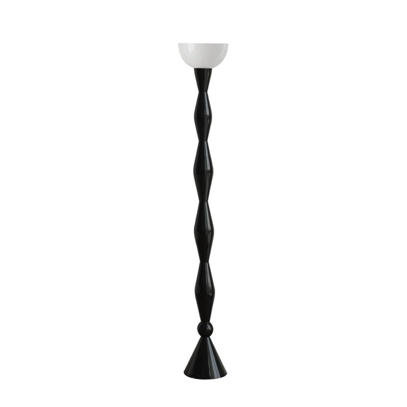 Iron Glass Semicircle Living Floor Lamp