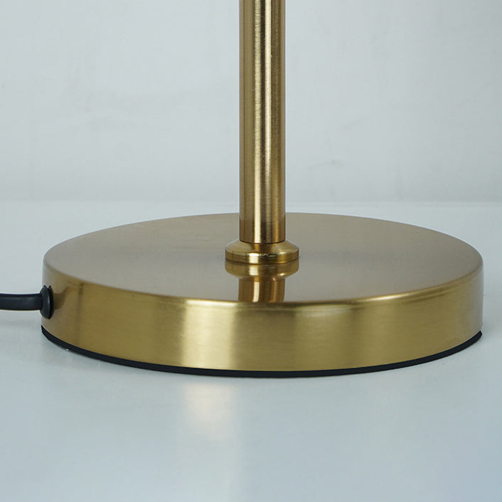 Iron Geometric Cone-Stacked Water Floor Lamp