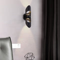 Cylinder Hollow Aluminum Up Wall Lamp