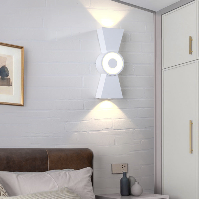 Aluminum Hourglass Up Down Wall Lamp