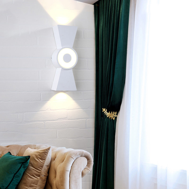 Aluminum Hourglass Up Down Wall Lamp