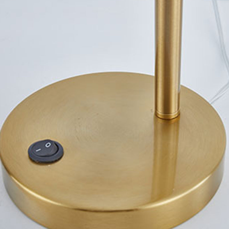 High-Density Polystyrene Round Hardware Floor Lamp