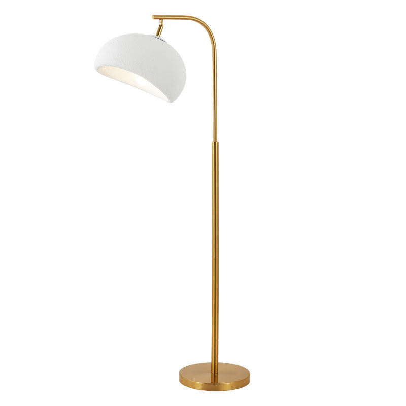 High-Density Polystyrene Round Hardware Floor Lamp