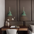 Geometric Conical Iron Living Wall Lamp
