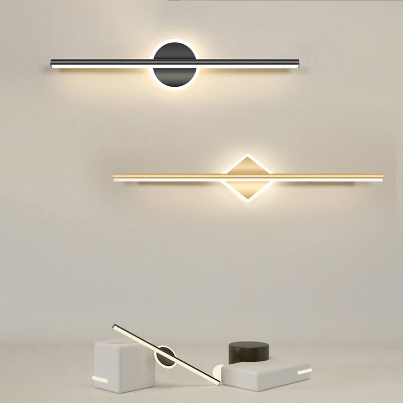 Geometric Long Strip Iron Wall Lamp