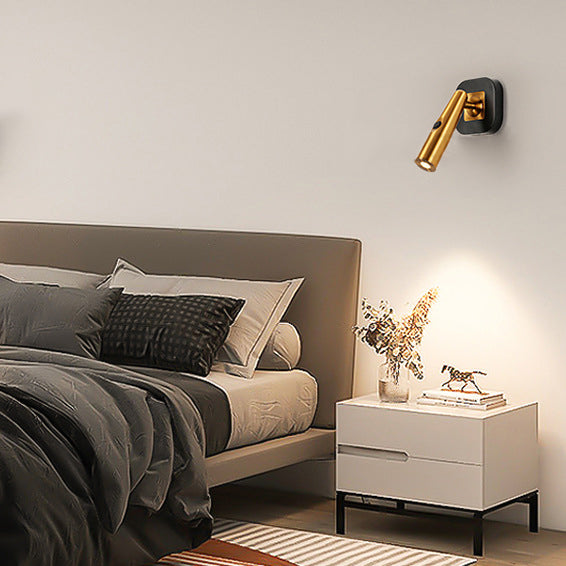 Brushed Aluminum Reading Bedroom Wall Lamp