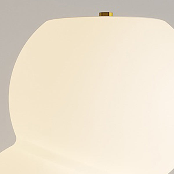 PE Ball Skewer Marble Floor Lamp