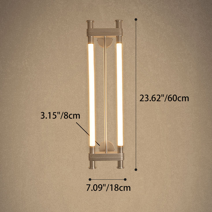 Dual Aluminum Long Strip Wall Lamp