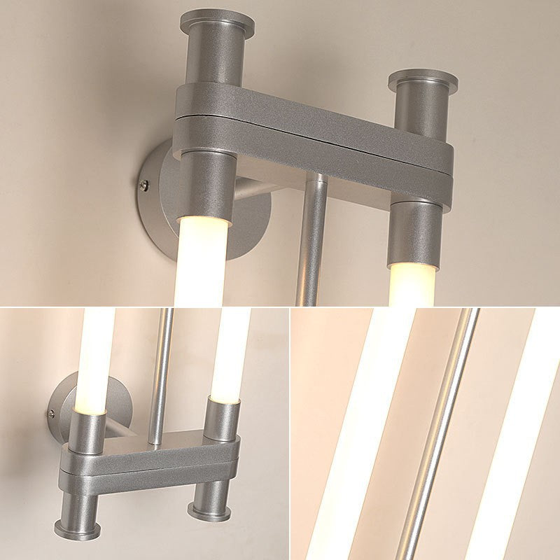 Dual Aluminum Long Strip Wall Lamp