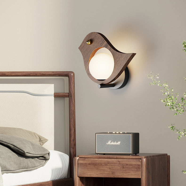 Animal Bird Whale Iron Wall Lamp