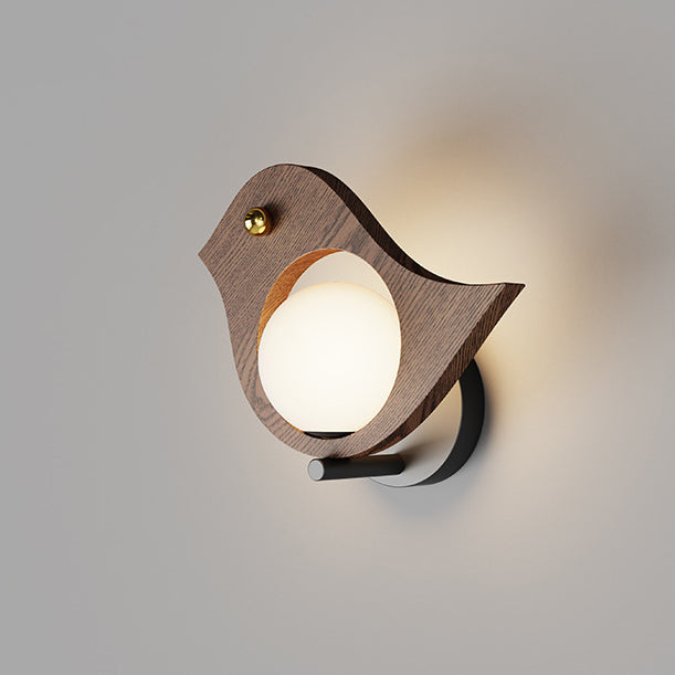 Animal Bird Whale Iron Wall Lamp