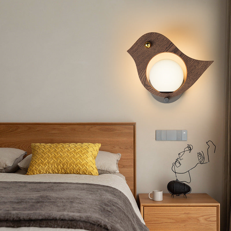 Animal Bird Whale Iron Wall Lamp