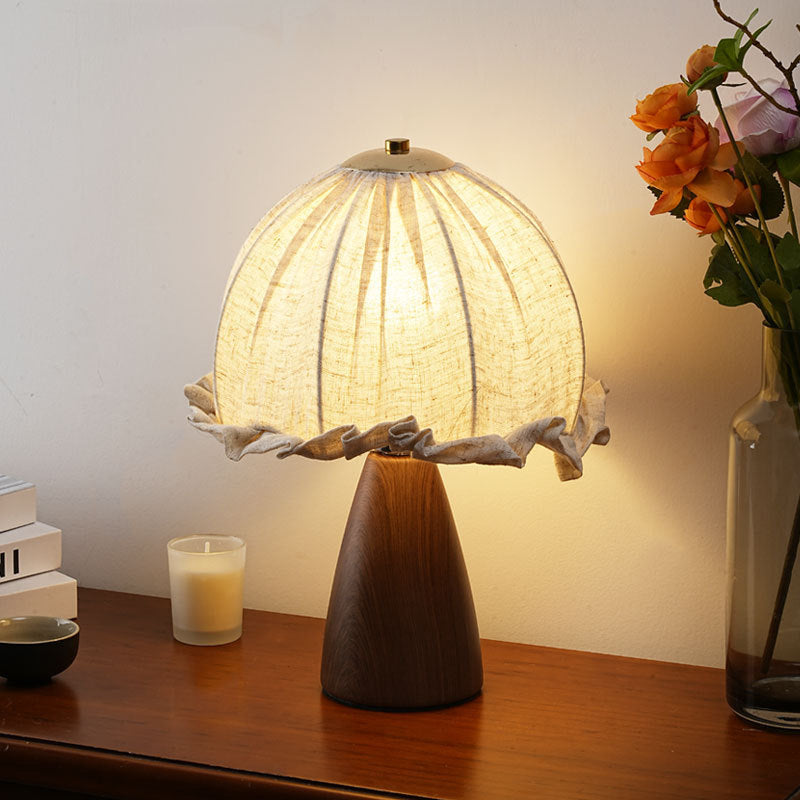 Pod Mushroom Round Ceramic Table Lamp