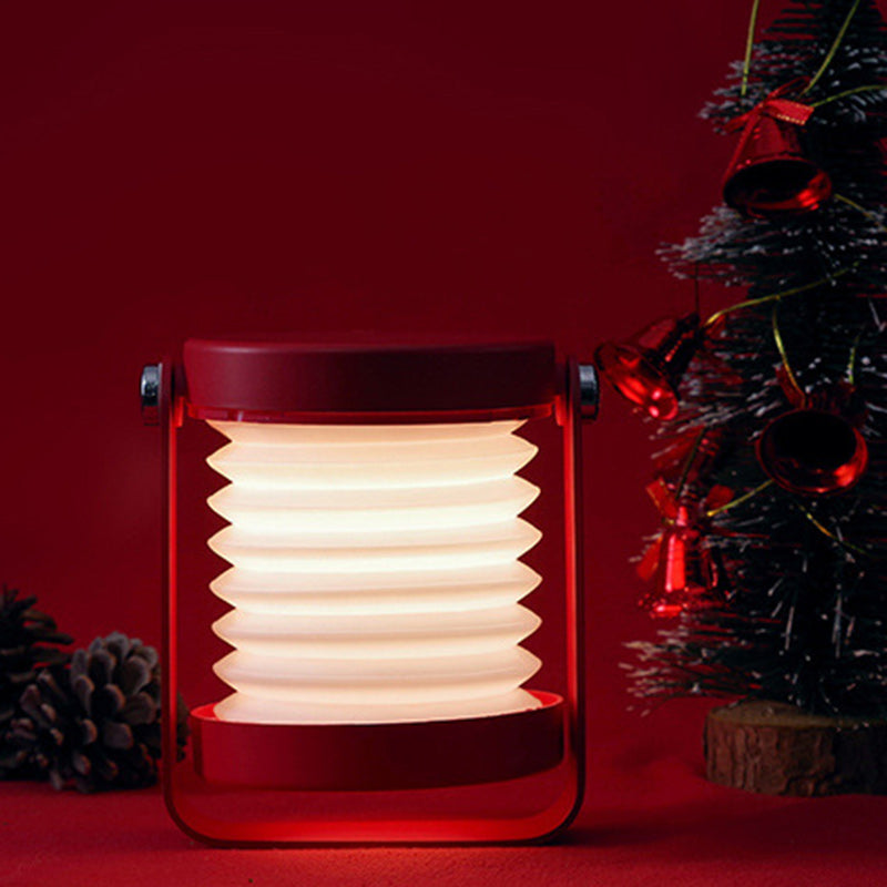 Portable Retractable Lantern Cylindrical Table Lamp