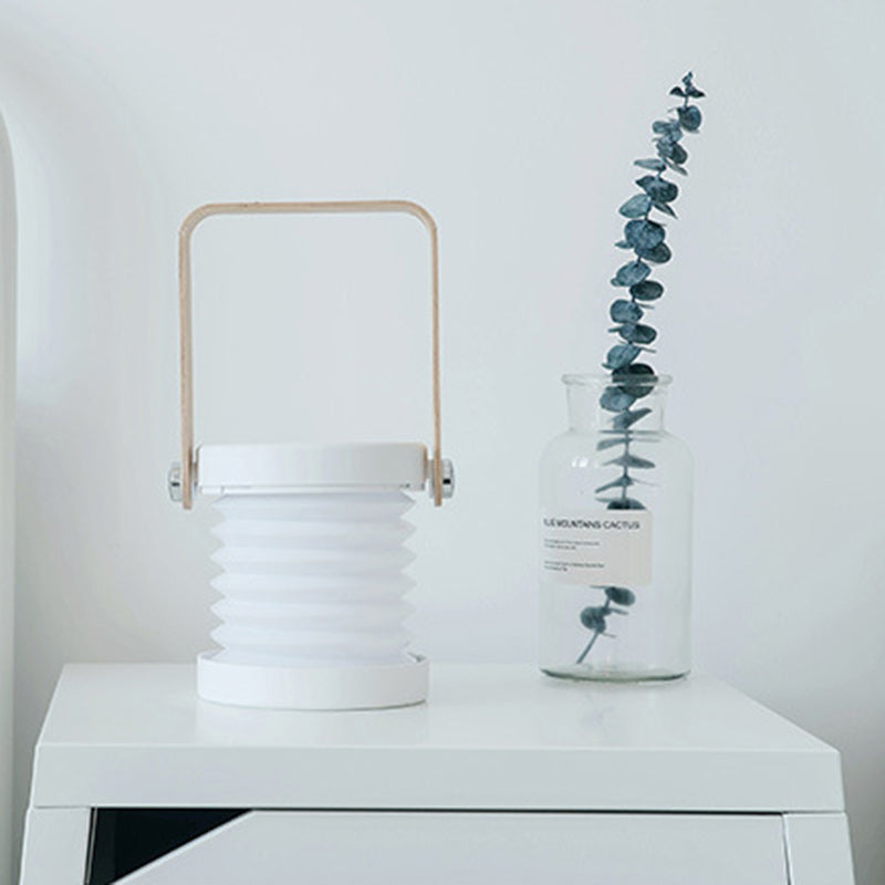Portable Retractable Lantern Cylindrical Table Lamp