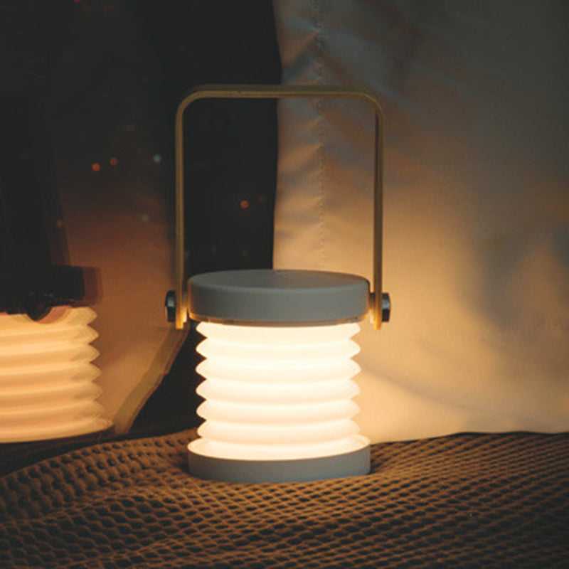 Portable Retractable Lantern Cylindrical Table Lamp