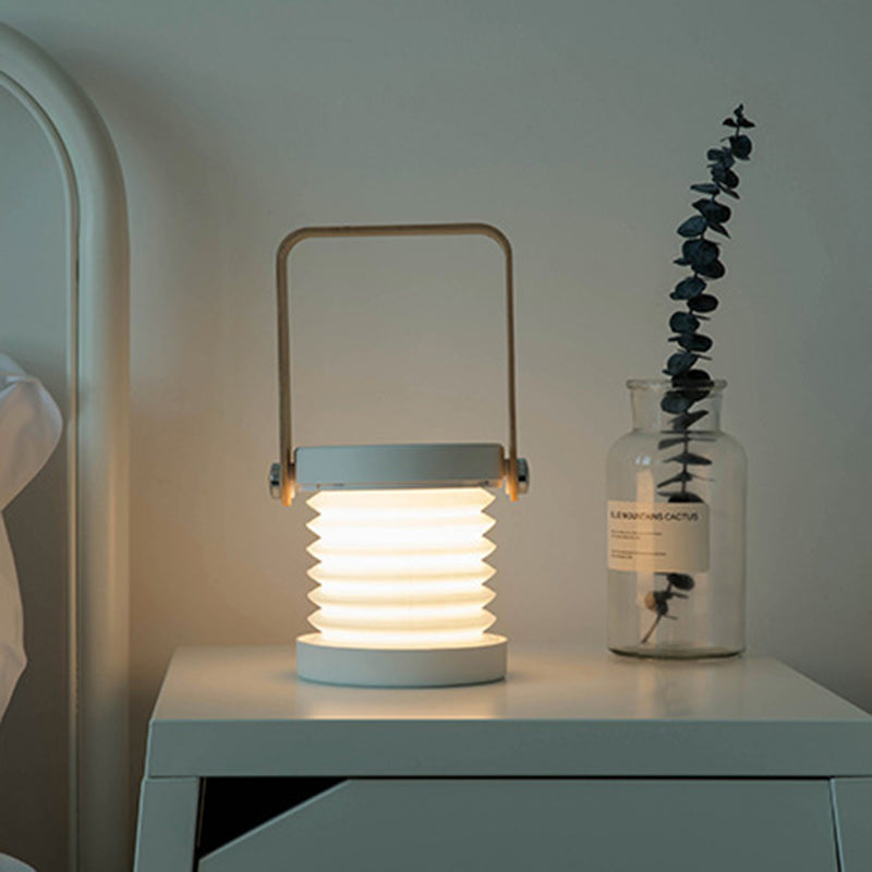 Portable Retractable Lantern Cylindrical Table Lamp