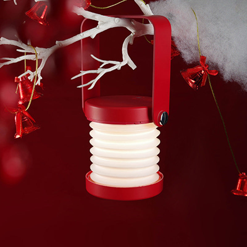 Portable Retractable Lantern Cylindrical Table Lamp