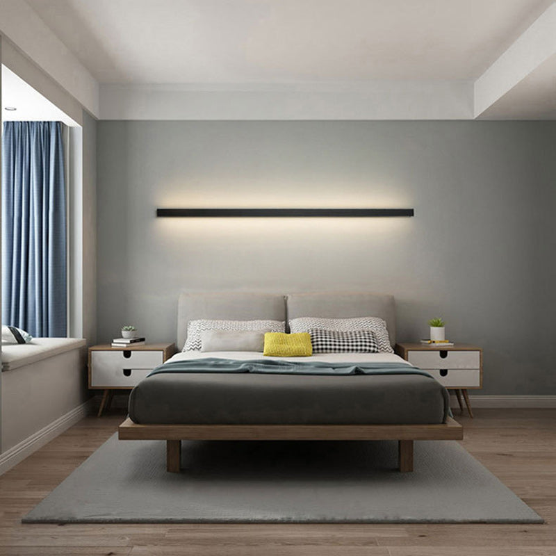 Linear Long Rectangular Iron Wall Lamp