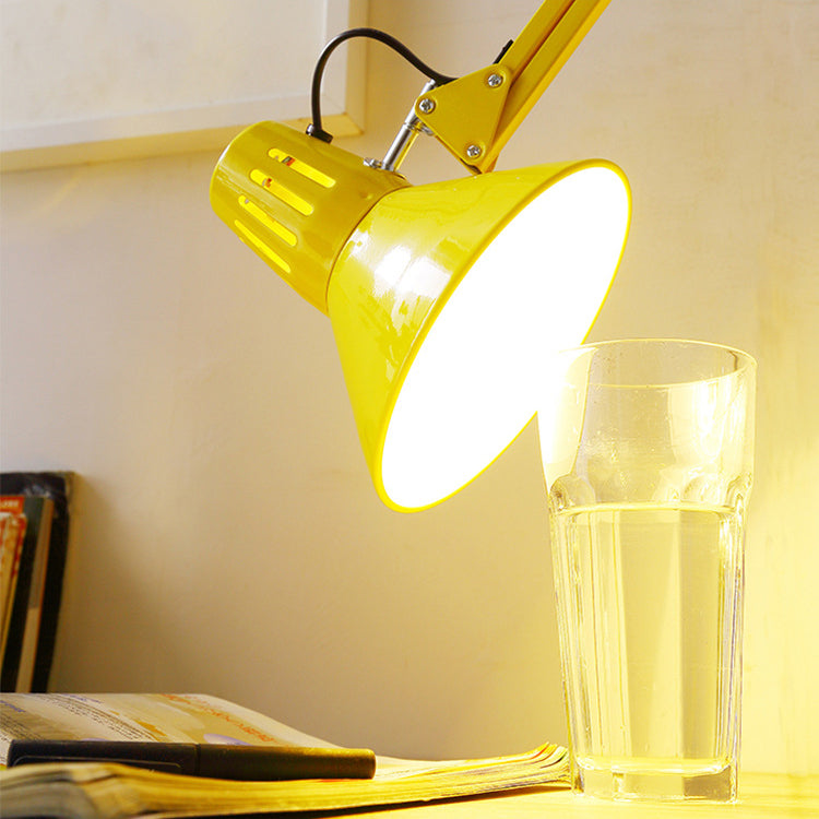 Contemporary Scandinavian Retractable Swivel Floor Lamp